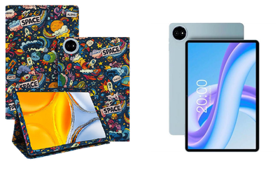 Чохол-підставка CRAYTON для Teclast M50 Plus – стиль, захист і ручна збірка, колір Космос