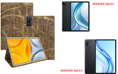 Чехол-подставка CRAYTON для DOOGEE Tab E3, DOOGEE Tab E3+ – стиль, защита и ручная сборка, цвет Камыш