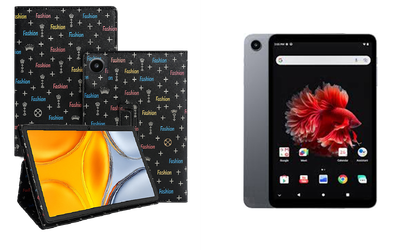 Чехол-подставка CRAYTON для ALLDOCUBE iPlay mini 50 Pro – стиль, защита и ручная сборка, цвет Фэшн черный
