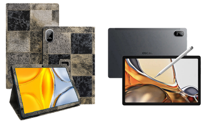 Чохол-підставка CRAYTON для Blackview Oscal Pad 15 – стиль, захист і ручна збірка, колір Хутро