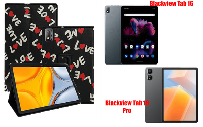 Чехол-подставка CRAYTON для Blackview Tab 16, Tab 16 Pro – стиль, защита и ручная сборка, цвет Лав