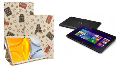 Чехол-подставка CRAYTON для Dell Venue 11 Pro 5130, 7130, 7139, 7140, 7145 – стиль, защита и ручная сборка, цвет Л белый