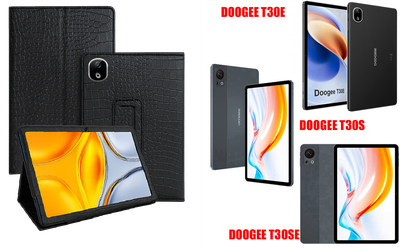 Чехол-подставка CRAYTON для DOOGEE T30E, T30S, T30SE – стиль, защита и ручная сборка, цвет Крокодил