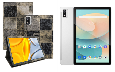 Чехол-подставка CRAYTON для Blackview Tab 12, 12 Pro – стиль, защита и ручная сборка, цвет Мех