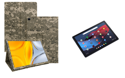 Чехол-подставка CRAYTON для Google Pixel Slate m3 – стиль, защита и ручная сборка, цвет Пиксель М14
