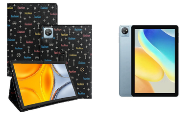 Чехол-подставка CRAYTON для Blackview TAB 30 – стиль, защита и ручная сборка, цвет Фэшн черный