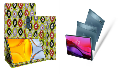Чехол-подставка CRAYTON для Lenovo Yoga Tab Plus – стиль, защита и ручная сборка, цвет Камни