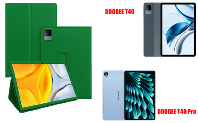 Чехол-подставка CRAYTON для DOOGEE T40, DOOGEE T40 Pro – стиль, защита и ручная сборка, цвет Зеленый тм