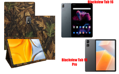Чехол-подставка CRAYTON для Blackview Tab 16, Tab 16 Pro – стиль, защита и ручная сборка, цвет Клен
