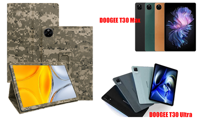 Чехол-подставка CRAYTON для DOOGEE T30 Max, T30 Ultra – стиль, защита и ручная сборка, цвет Пиксель М14