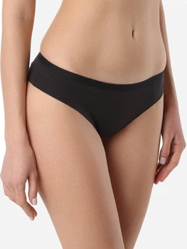 Трусики-бразилиана хлопковые Conte Assorti Rp6107 20С-0041КСП XS Черные (4810226565629)