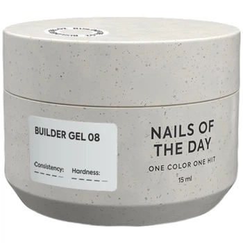 NAILSOFTHEDAY Builder Gel 08, 15 мл