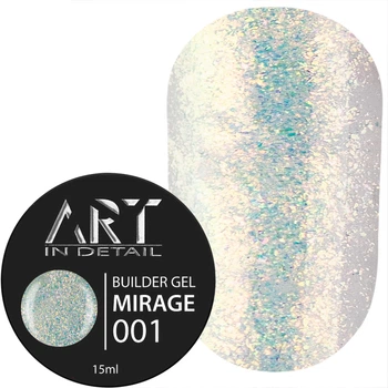 Гель для нарощування нігтів ART Builder Gel MIRAGE №001 15 мл