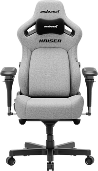 Fotel gamingowy Anda Seat Kaiser 4 V2 Size XL Gray Fabric (AD12YDDC-XLL-20-G-CF-03)
