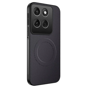 Чохол Carbon Shield with Ring для Motorola Edge 60 Pro з підтримкою бездротової зарядки gray
