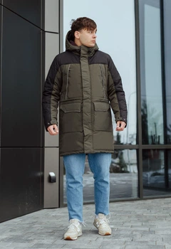 Зимова парка Staff sta khaki & black XS