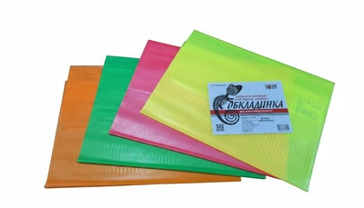 Обкладинка для підручників Tascom, 1 шт., 285*540 мм., ПВХ, Мікс, (2719-ТМ)