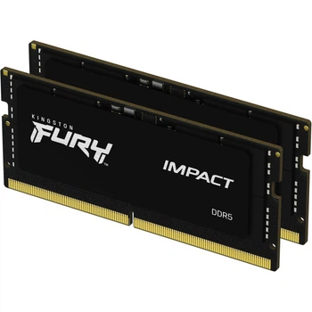 Модуль пам'яті для ноутбука SoDIMM DDR5 64GB (2x32GB) 5600 MHz FURY Impact Kingston Fury (ex.HyperX)