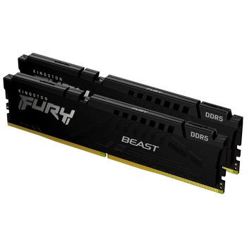 Модуль пам'яті для комп'ютера DDR5 16GB (2x8GB) 6000 MHz Beast Kingston Fury (ex.HyperX) (KF560C36BBEK2-16)