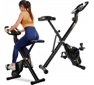 Складной велотренажер для дома Trex Sport TX-340XB BRIZ до 100 кг с системой магнитного сопротивления
