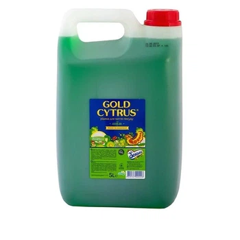 Средство для мытья посуды GOLD CITRUS 5 л (7803)
