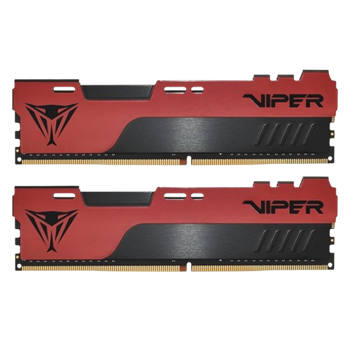 Оперативна пам'ять Patriot 16GB (2x8GB) DDR4 3200MHz Viper Elite II Red (PVE2416G320C8K) Б/В