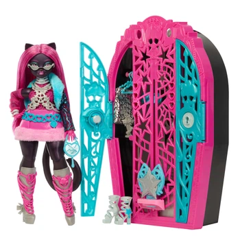 Набор-сюрприз Monster High Тайны Ужаслливуда Ужасо-секреты Кэтти Нуар JBG82