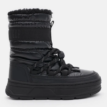 Детские зимние сапоги-дутики для девочки GAP Paradise High GPK521207-0003 30 Черные (4894980325194)