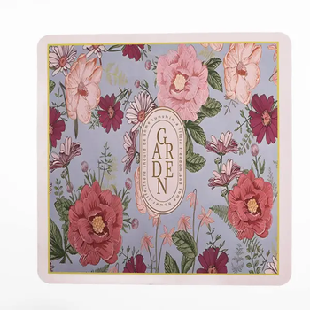 Килимок захисний на пральну машинку 58*57 см, flowers garden(HP-42-2R)(WB)