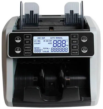 Профессиональная Счетная Машинка Для подсчета и проверки Банкнот KINGSCAN AL-160 UV/ MG/ IR Детекция Купюр