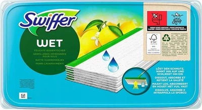 Влажные салфетки для пола Swiffer 10 шт (2168)