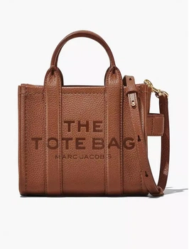 Сумка шопер женская Marc Jacobs The Leather Mini Tote Bag Argan Oil H053L01RE22-212