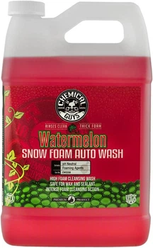 Автошампунь Chemical Guys с ароматом арбуза Watermelon Snow Foam Extreme Suds Cleansing Wash 3785мл