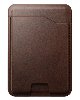 Шкіряний гаманець Nomad Mag з Find My Tracking Horween Rustic Brown