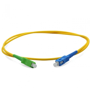 Патч-корд оптический SC/APC – SC/UPC, 1 м, одномодовый