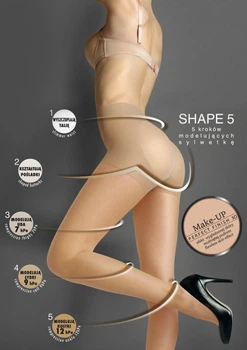 Корекційні жіночі колготки коригуючі Marilyn shape 5 2
