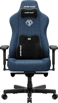 Fotel gamingowy Anda Seat Kaiser 3E XL Dark Blue Fabric (AD23YC-XL-09-S-CF-S01)