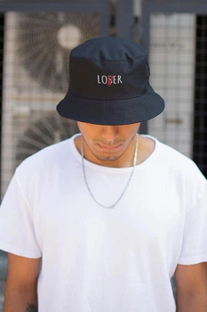 Чоловіча Панамка З Принтом Lover Black L (8049895)