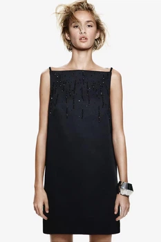 Міні-сукня з декором H&M Чорний S (1260042)