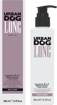 Шампунь-кондиціонер Urban Dog Shampoo 2 in 1 Long для довгошерстих собак 200 мл (8055348062014)