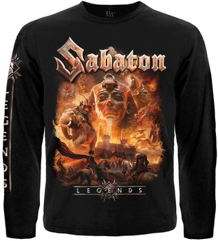 Футболка з довгим рукавом Rockway Sabaton "Legends" Чорний , Розмір XXL
