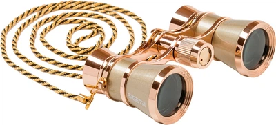 Бинокль Sigeta Teatrum C 3x25 (с цепочкой) Gold (65876)