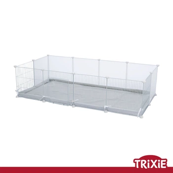 Вольер Trixie 62460 в помещение для морских.свинок/кролей (металл/пластик), 140х35х70см, белый (TX-62460) 4011905624600