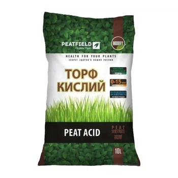 Торф'яний субстрат Peatfield Торф Кислий 10 л