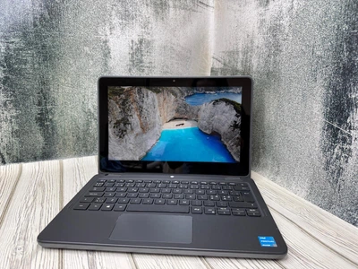 Ноутбук трансформер 2 в 1 Dell Latitude 3120 | 11.6" HD Touch | Intel Pentium N6000 | 8 GB RAM | 128 GB SSD | Windows | Компактный | для работы обучения | Wi-Fi | Веб-камера - Б/У