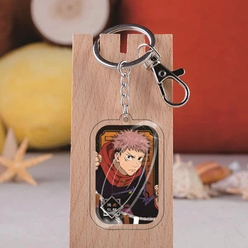 Брелок акриловий Магічна битва Ітадорі Юдзі Jujutsu Kaisen Yuuji Itadori 5 см (4EC666F31108)