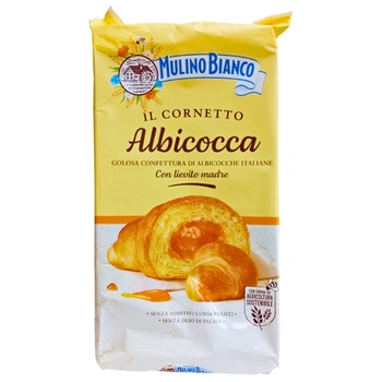 Круасани Mulino Bianco з абрикосовим кремом 300 г