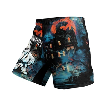 Шорты (Fight Shorts) Phantom мужские для занятий спортом (MMA кикбоксинг тайский бокс борьба спорзал бег) - М