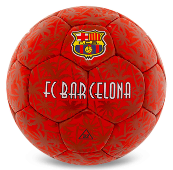 Мяч футбольный №5 PU Гриппи сшит вручную BALLONSTAR BARCELONA FB-0047-786