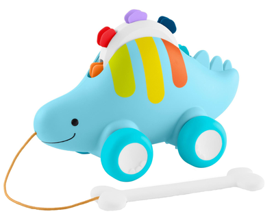 Zabawka na kółkach Skip Hop Baby Musical Pull Toy Explore & More Dinosaur 3w1 (0195862350667)